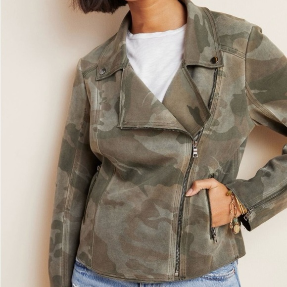 marrakech Jackets & Blazers - Anthropologie Marrakech Moto Camp Jacket medium